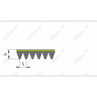 Ремень поликлиновой 6PJ 1930 / 760 J ContiTech