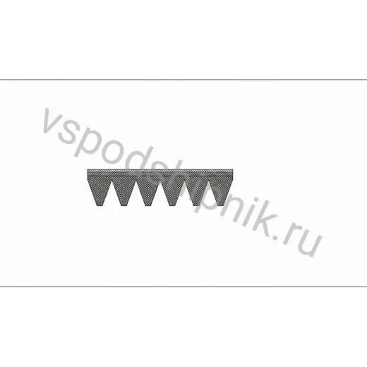 Ремень поликлиновой 6PJ-630 HIMPT