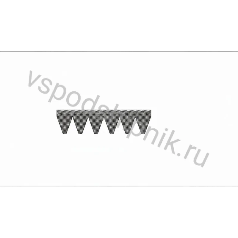 Ремень поликлиновой 6PJ-630 HIMPT 360