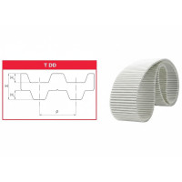 Ремень зубчатый двухсторонний T10 DD 720 (W=10) Megadyne