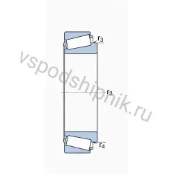 Подшипник роликовый 31320 X SKF