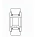 Подшипник роликовый NATR35 NTN