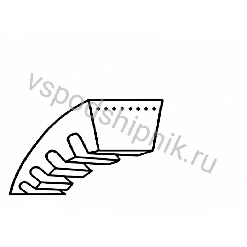 Ремень клиновой CX 55 Ld=1458 мм SWR 360