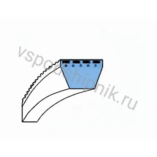Ремень клиновой 7M 1650 Mitsuboshi