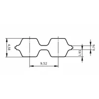 Ремень DUAL 510 DL SIT