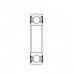 Подшипник шариковый 6206.S.EE SNR
