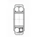 Подшипник шариковый 1204 FBC