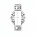 Подшипник шариковый 2205-2RS FBJ