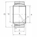 Подшипник шарнирный GAL25-DO FAG