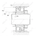 Подшипник роликовый 23226.EMKW33C3 SNR
