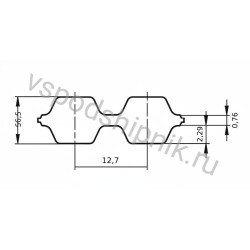 Ремень DUAL 1000 DH SIT