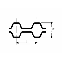 Ремень DUAL 1700 DH SIT