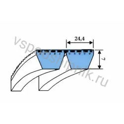 Ремень клиновой многоручьевой 2R 11M 900 Mitsuboshi