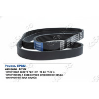 Ремень поликлиновой 6PK1778 EPDM GLOBELT