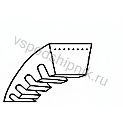 Ремень клиновой XPZ-1047 Lw / Ld