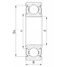 Подшипник шариковый 6006 ZZ CM NSK