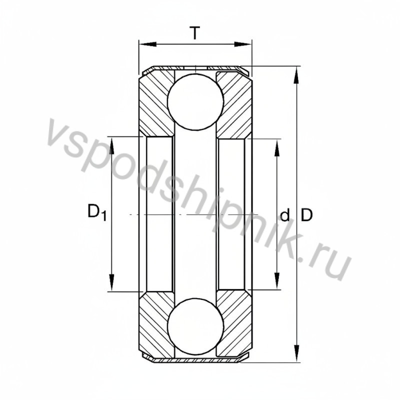 Подшипник шариковый D23 INA 360