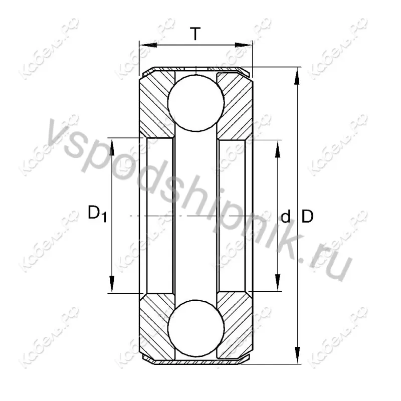 Подшипник шариковый B23 INA 360