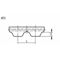 Ремень 25 AT5 CSHBELT
