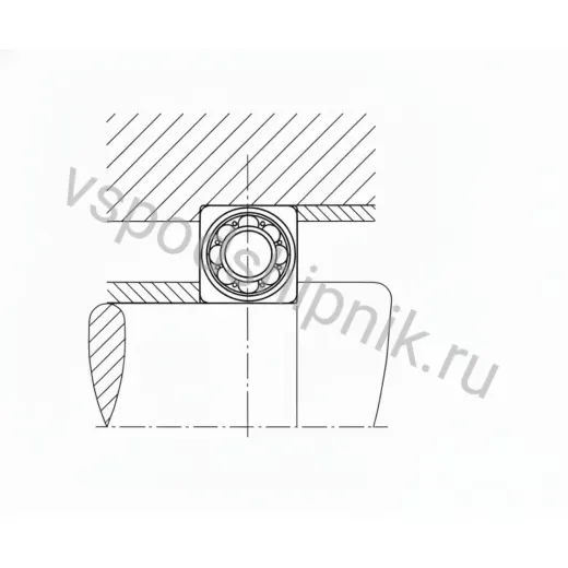 Подшипник шариковый HCM71914-E-T-P4S-XL INA
