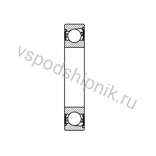 Подшипник шариковый B7000-E-2RSD-T-P4S FAG