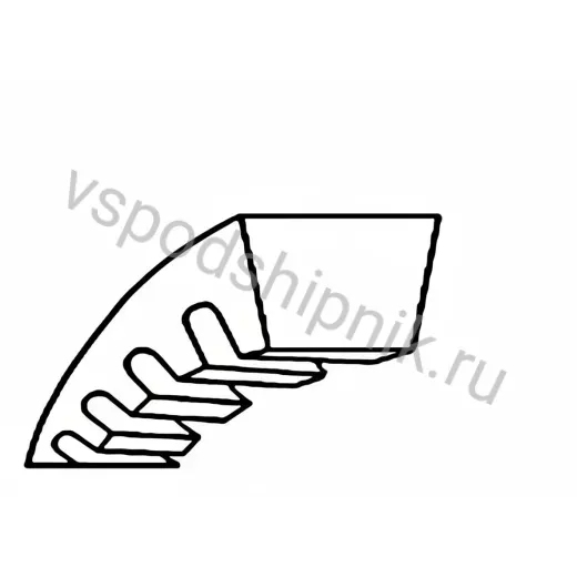 Ремень клиновой AX 46,5 Ld=1210мм SWR