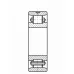 Подшипник роликовый 402611 КМУ FBC