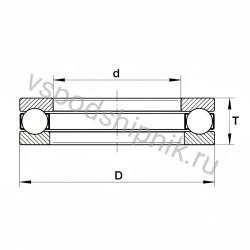 Подшипник шариковый W1-7/8 INA