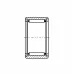 Подшипник роликовый игольчатый BK1414-RS SKF