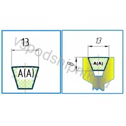 Ремень клиновой А-2800 Lp/ 2770 Li HIMPT