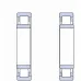 Подшипник роликовый NU 2214 W C3 NSK
