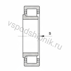 Подшипник роликовый NJ222-E-XL-TVP2 FAG