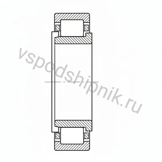Подшипник роликовый NJ222-E-XL-TVP2 FAG