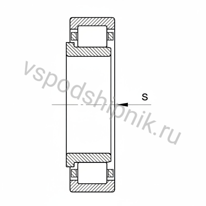 Подшипник роликовый NJ222-E-XL-TVP2 FAG 360