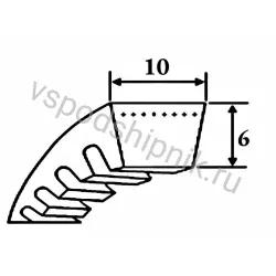 Ремень клиновой ZX 59 Ld=1522 мм SWR