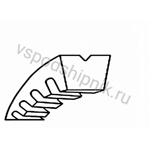 Ремень клиновой ZX 46,5 Ld=1202мм SWR