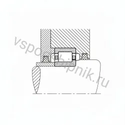 Подшипник роликовый NJ2308-E-XL-TVP2 FAG