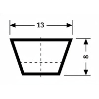 Ремень клиновой A 59 Li=1500 мм, Ld=1530 мм SWR
