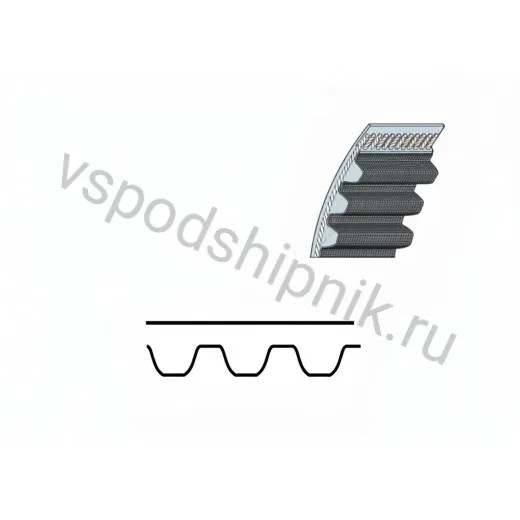 Ремень зубчатый STD 1216 8М CXP 85