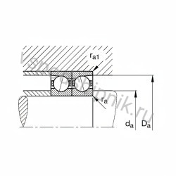 Подшипник шариковый B7026-C-T-P4S FAG