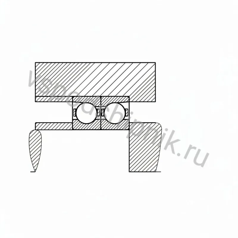 Подшипник шариковый B71926-E-T-P4S FAG 360