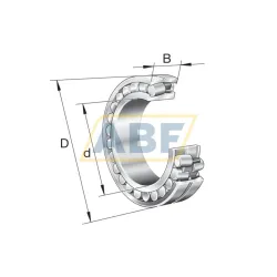 Подшипник роликовый сферический 22260-BEA-XL-MB1-C4 FAG