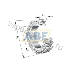 Подшипник роликовый сферический 23124S.MB FAG