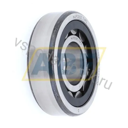 Подшипник роликовый цилиндрический однорядный NUP305E.TVP2 SLF Fraureuth