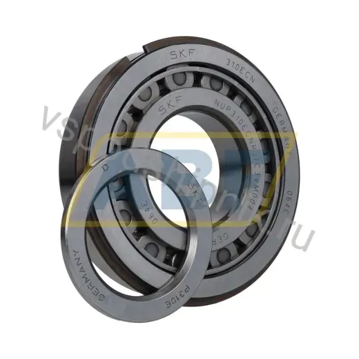 Подшипник роликовый цилиндрический однорядный NUP310ECNRJ/C3VM004 SKF 50×110×27 мм