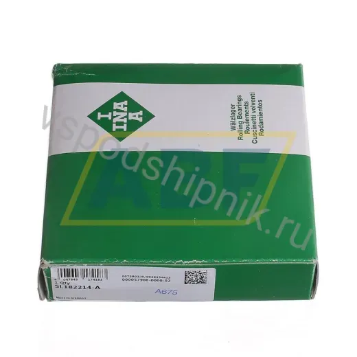Подшипник роликовый цилиндрический однорядный SL182214-A INA 70×125×31 мм