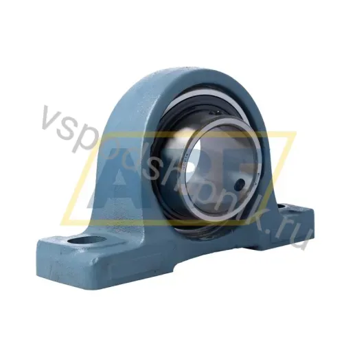 Подшипник узловой в корпусе UCP214-44 Asahi 69.85×266×72 мм
