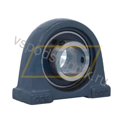 Подшипник узловой в корпусе UCPA207 GDB 35×110×48 мм