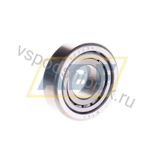 Подшипник роликовый конический однорядный 30203A MTK