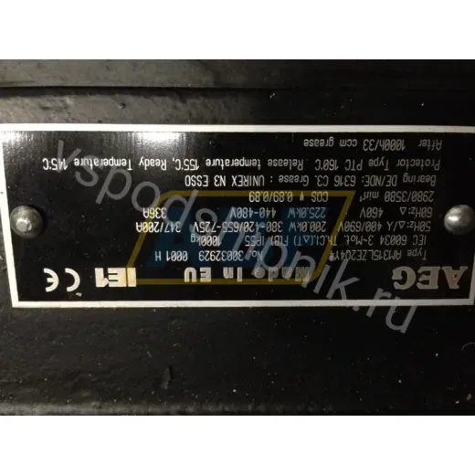 Электродвигатель AM315LZE2Q4Y4B3 AEG, 200 кВт